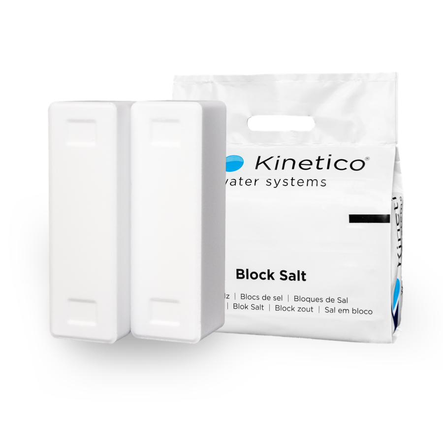 Kinetico block salt 2x4kg packs